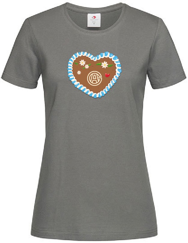 Oktoberfest Shirt FCA Herz Damen - verschiedene Farben – Bild 4