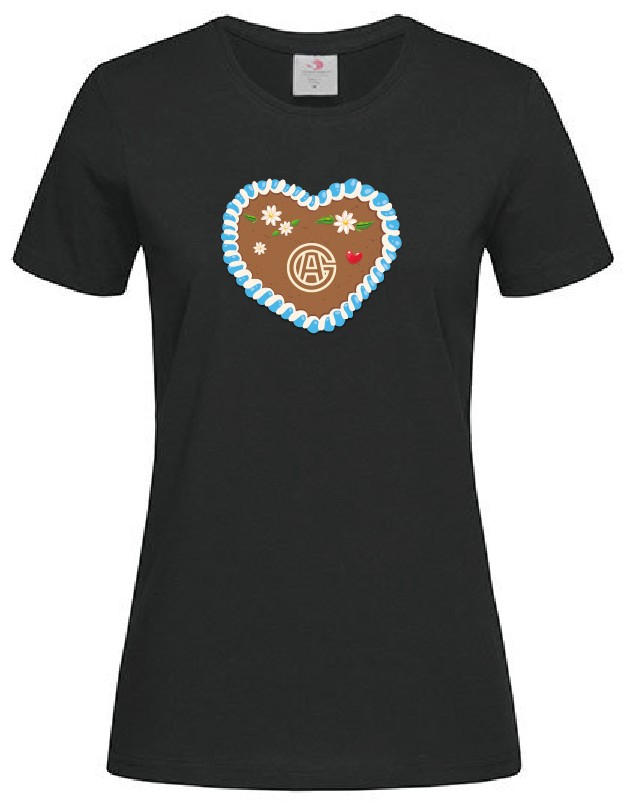 Oktoberfest Shirt FCA Herz Damen - verschiedene Farben – Bild 2